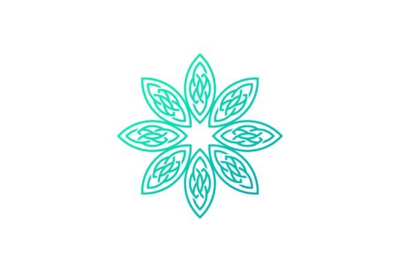 Beautiful Floral Logo Icon for SPA