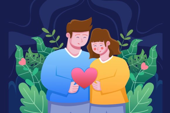 Couple Embracing Each Other and in Love