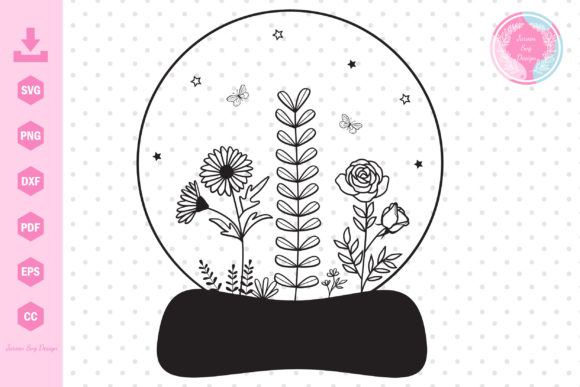 Crystal Ball & Flower SVG Design Review