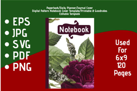 Floral KDP Cover Notebook