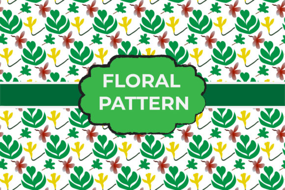 Hand Painted Floral Pattern Design