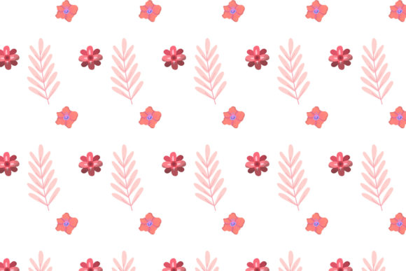 Pattern Floral Decoration Design