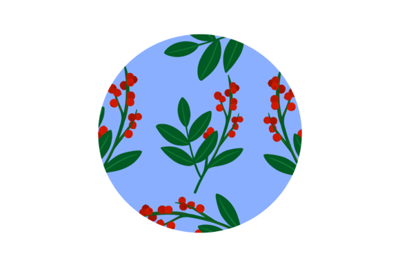 Winter Floral Icon